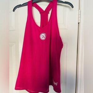 Le-Vel LV Pink Racerback Tank